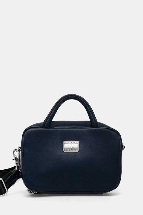 Kabelka Tommy Jeans tmavomodrá barva, AW0AW17294