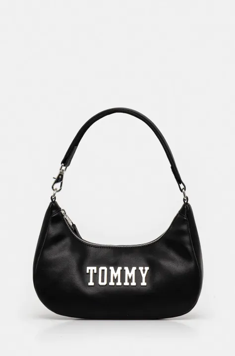 Tommy Jeans geantă culoarea negru, AW0AW17364