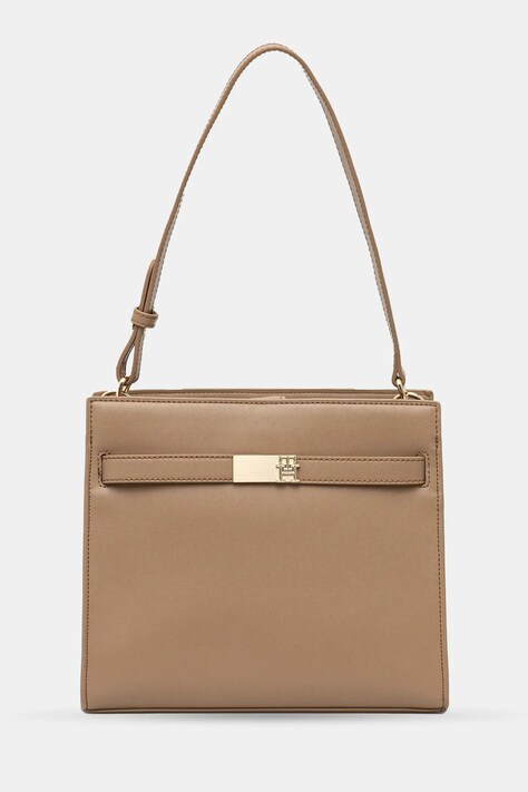 Tommy Hilfiger geantă culoarea bej, AW0AW17182