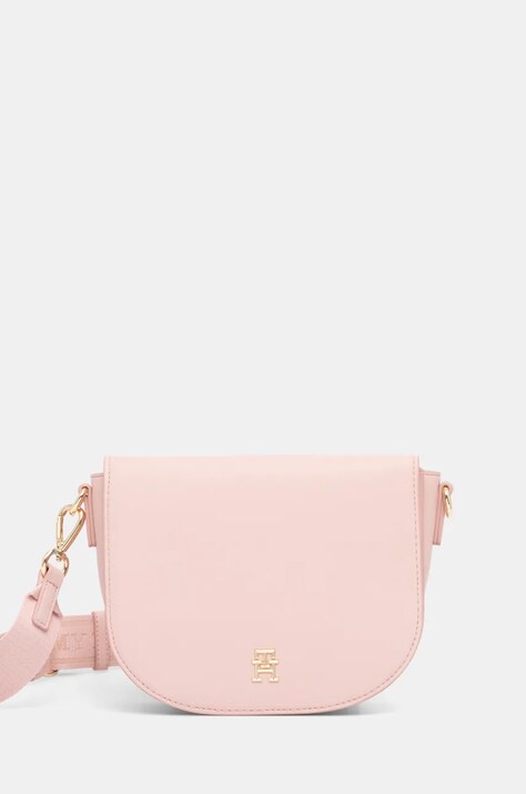 Tommy Hilfiger poseta culoarea roz, AW0AW17184