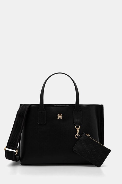 Tommy Hilfiger geantă culoarea negru, AW0AW17192