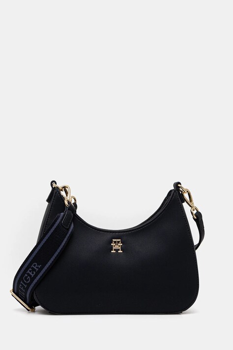 Tommy Hilfiger poseta culoarea albastru marin, AW0AW17226