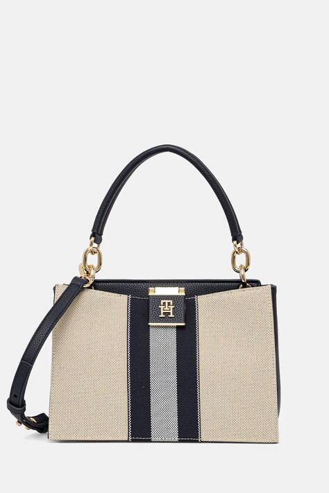 Tommy Hilfiger geantă culoarea bej, AW0AW17435
