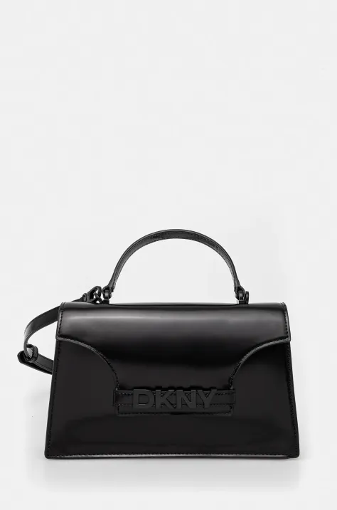 Шкіряна сумочка Dkny колір чорний R51EDJ32