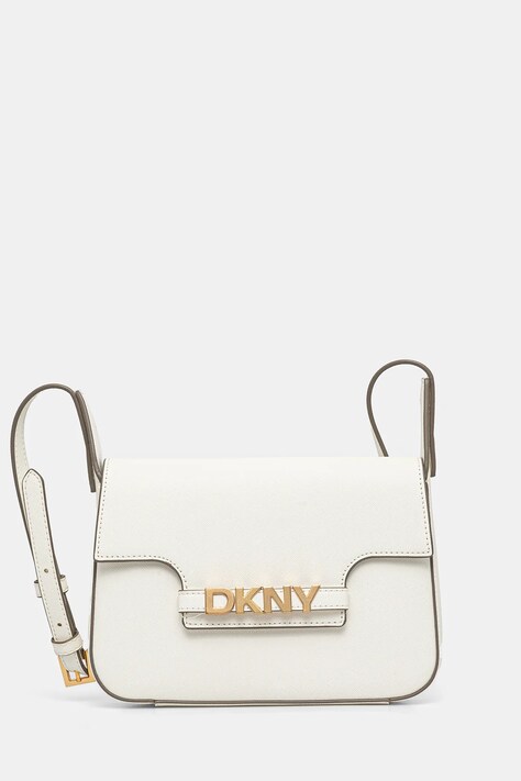 Кожаная сумочка Dkny цвет бежевый R51E1J30