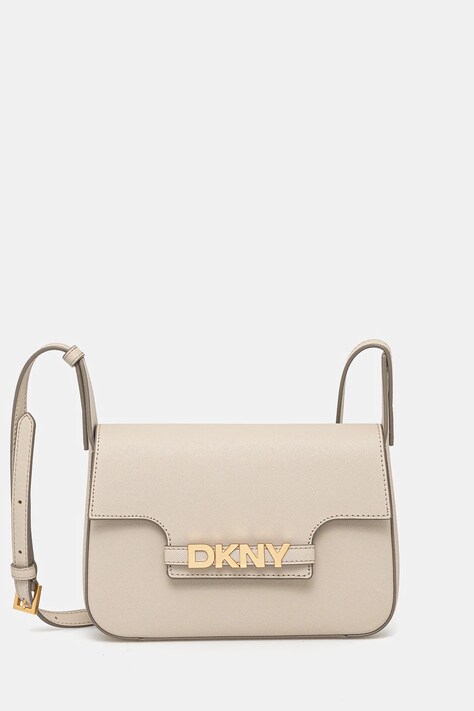 Кожаная сумочка Dkny цвет бежевый R51E1J30