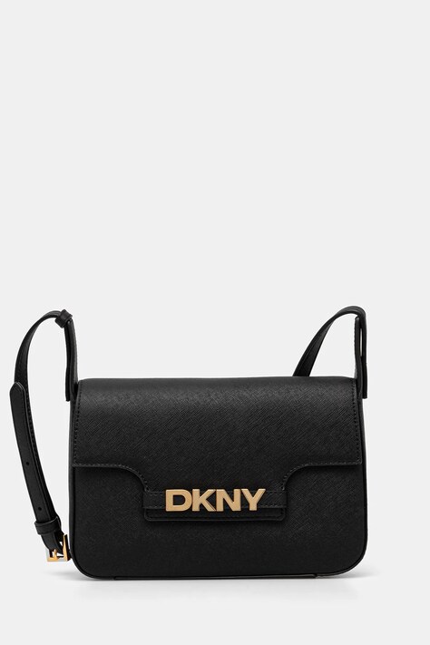 Кожаная сумочка Dkny цвет чёрный R51E1J30