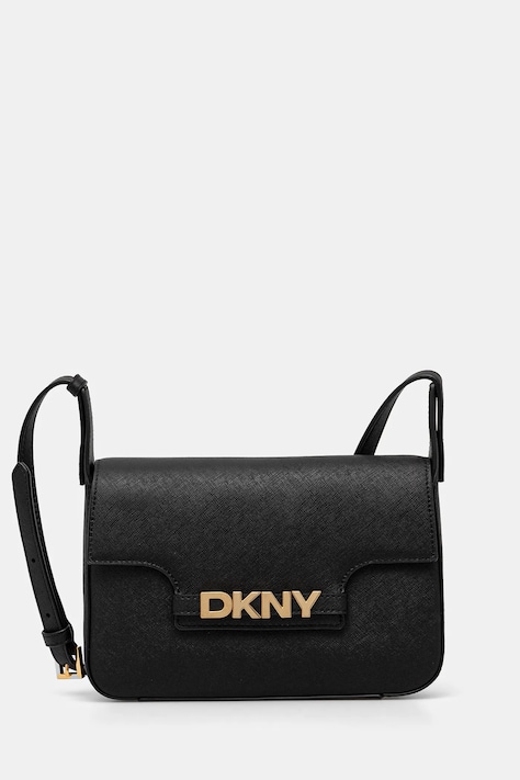 Kožená kabelka Dkny černá barva, R51E1J30