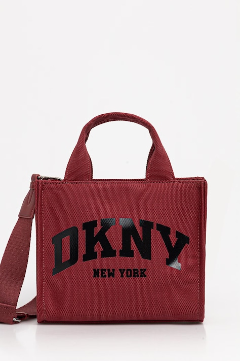 DKNY torebka damska bawełniana czerwona R41AOC80