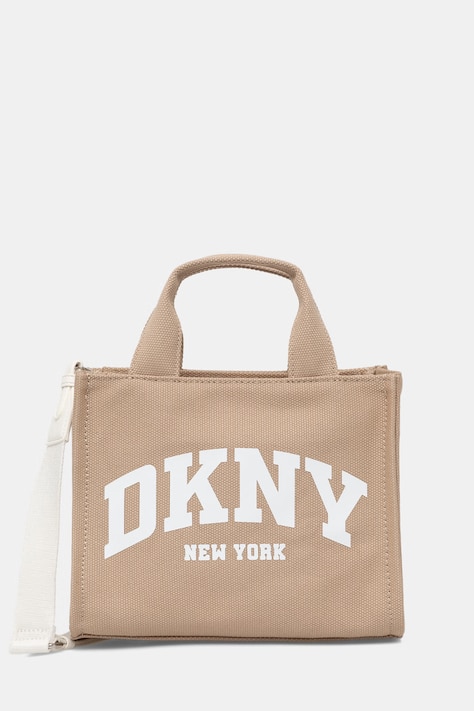 DKNY torebka damska bawełniana beżowa R41AOC80