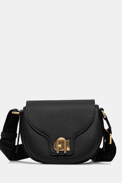 Furla torebka skórzana kolor czarny WB01491.BX3916.N98001002