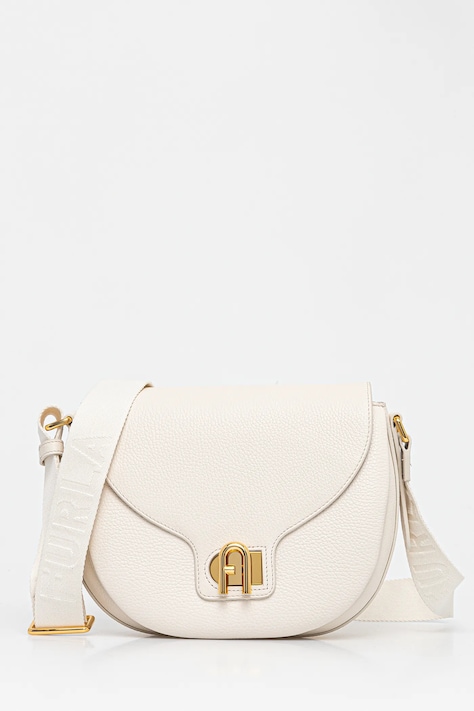 Usnjena torbica Furla bež barva, WB01605.BX0356.3762S1002