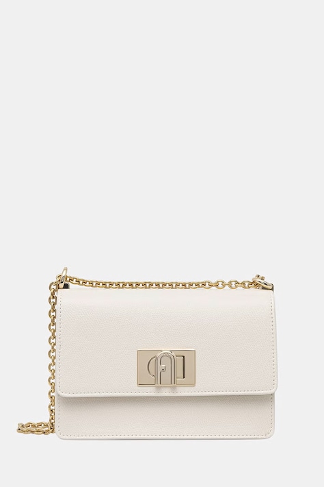 Furla torebka crossbody damska skórzana 1927 Mini Crossbody 20 beżowa BAFKACO ARE000 PNN00