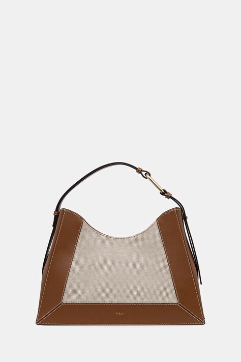 Taška Furla hnědá barva, WB01246.BX0654.TCO001007