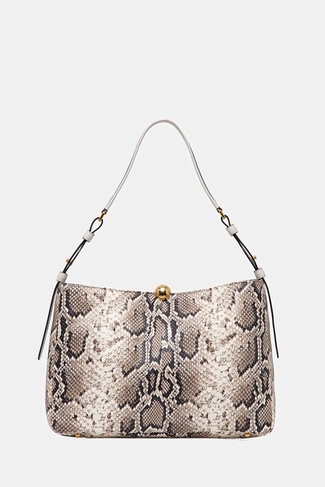 Kožená kabelka Furla béžová barva, WB01639.Q82000.TO2001002