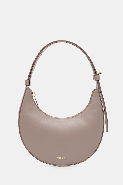 Furla poșetă de piele culoarea gri, WE00649.AX0733.MA2001007