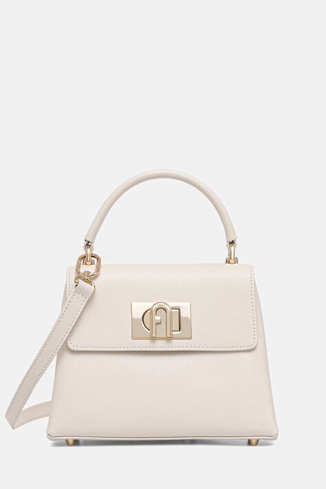 Furla torebka tote damska skórzana 1927 Mini Top Handle beżowa WB00109 ARE000 PNN00