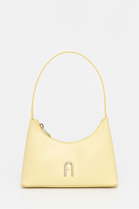 Кожаная сумочка Furla цвет жёлтый WB00863.AX0733.3684S1007