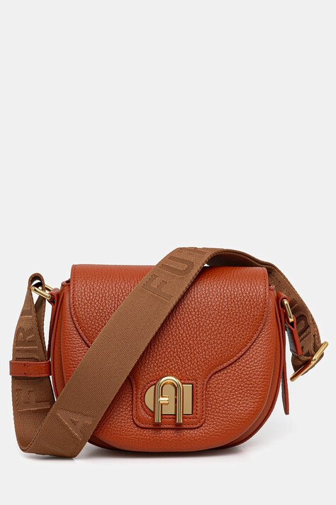 Furla geantă de piele culoarea maro, WB01491.BX0356.3761S1002