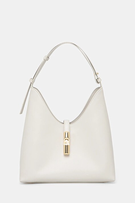 Kožená kabelka Furla bílá barva, WB01499.BX3104.1704S1007