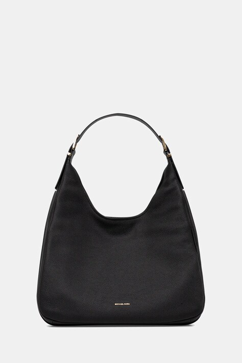 MICHAEL Michael Kors poșetă de piele culoarea negru, 30F4GY5H3L