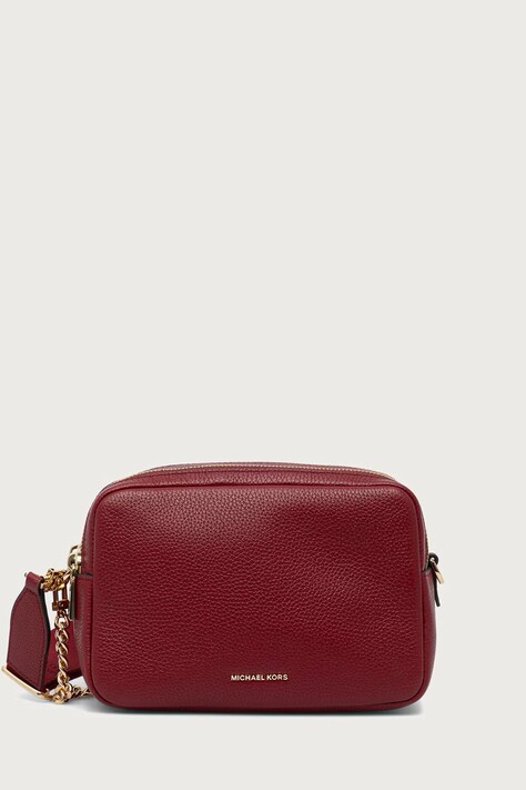 MICHAEL Michael Kors Torebka crossbody damska skórzana czerwona 32S5GYTC5L