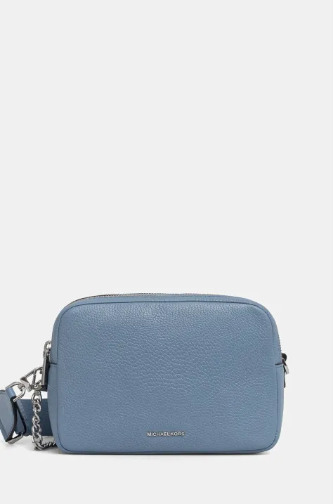 MICHAEL Michael Kors borsa a mano in pelle colore blu 32S5SYTC5L