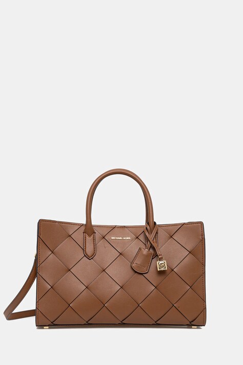 MICHAEL Michael Kors poseta de piele culoarea maro, 30S5GETS2L