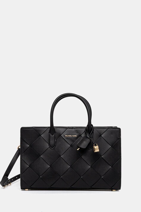 Кожаная сумочка MICHAEL Michael Kors цвет чёрный 30S5GETS2L