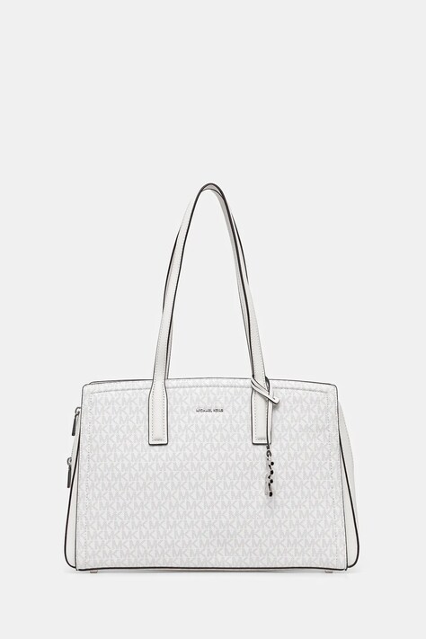 Kabelka MICHAEL Michael Kors bílá barva, 30S5S9IT2V