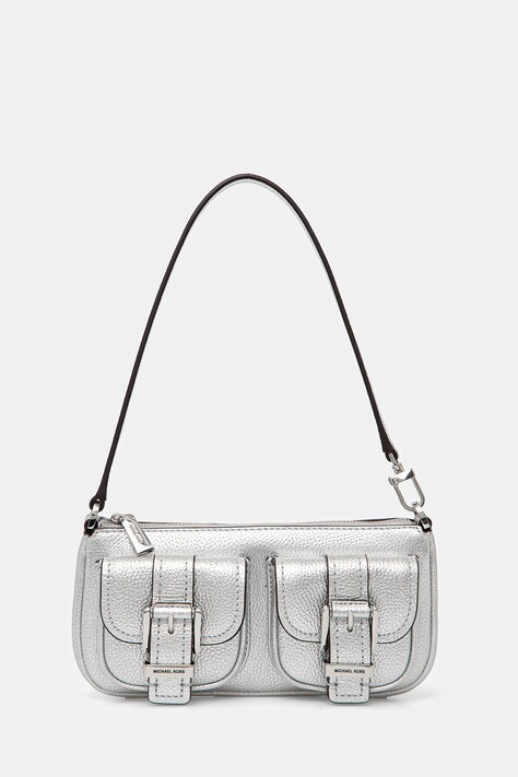 MICHAEL Michael Kors geantă culoarea argintiu, 32S5SZCU1M