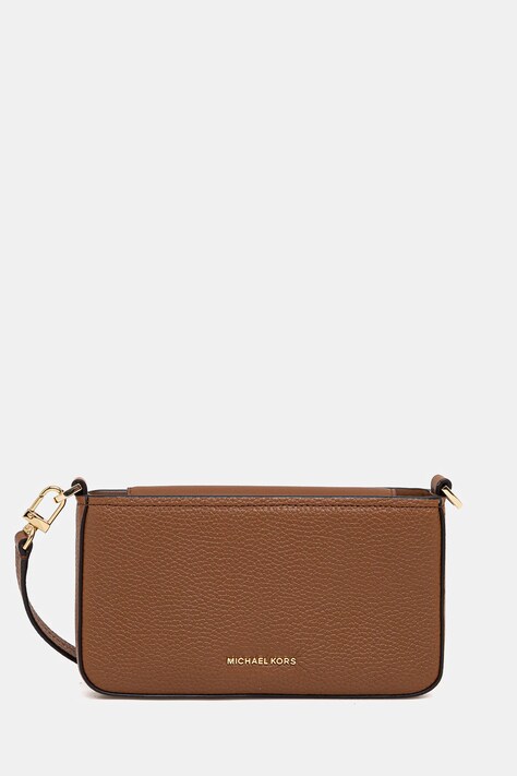 Кожаная сумочка MICHAEL Michael Kors цвет коричневый 32S5GYTU1L