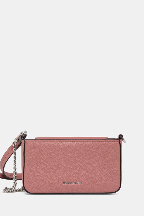 Kožená kabelka MICHAEL Michael Kors růžová barva, 32S5SYTU1L