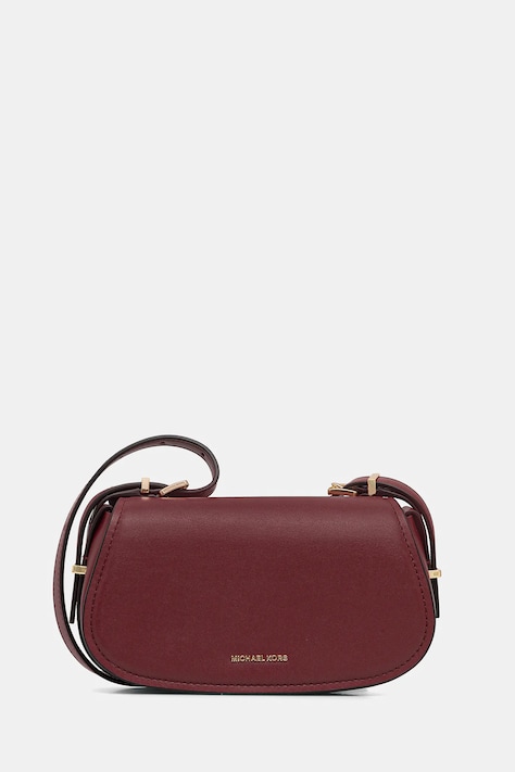 Kožená kabelka MICHAEL Michael Kors zelená barva, 32S5GL0C1L