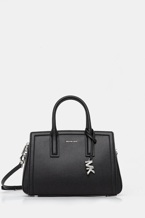 MICHAEL Michael Kors torebka skórzana kolor czarny 30S5S9IS1L