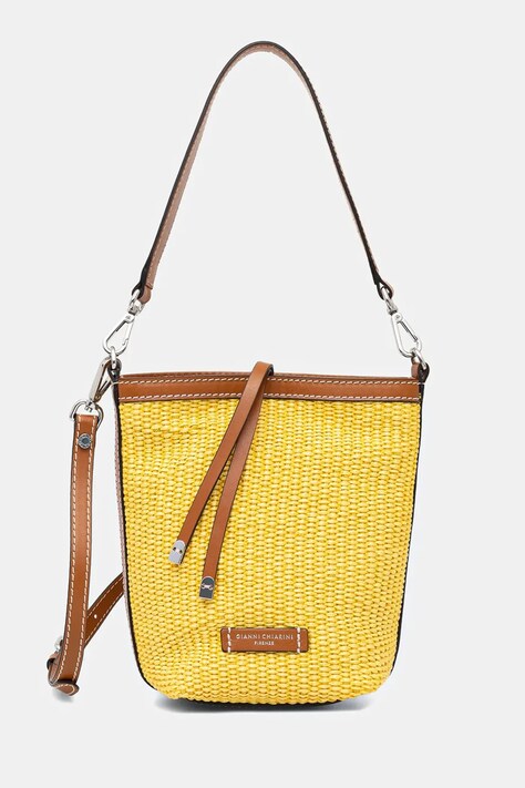 Gianni Chiarini geantă VANESSA culoarea galben, BS.11385.CST.DNM