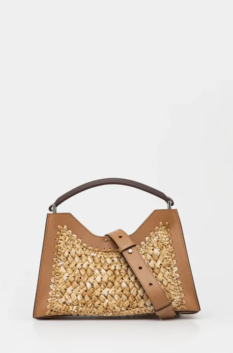 Gianni Chiarini poșetă AURORA culoarea bej, BS.11415.COMM.CRHML