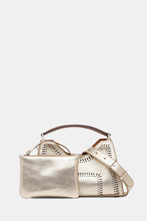 Gianni Chiarini borsa a mano in pelle AURORA colore oro BS.11535.RNGDBLSR