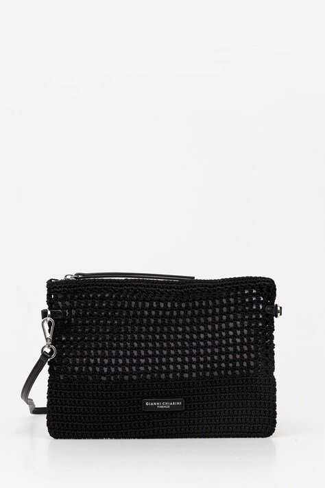 Τσάντα Gianni Chiarini VICTORIA χρώμα: μαύρο, BS.11580.SMCRH