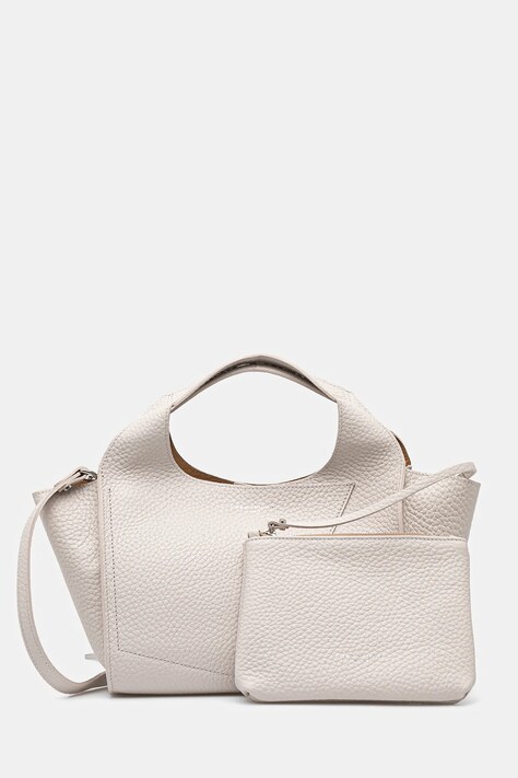 Usnjena torbica Gianni Chiarini EUFORIA bež barva, BS.9554.RNGDBL