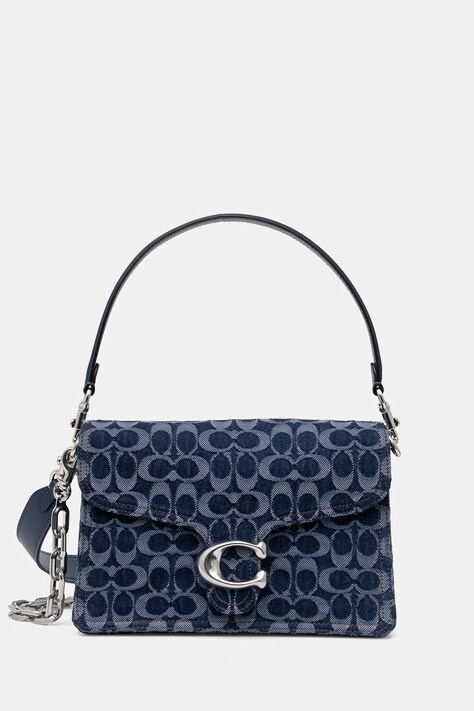 Джинсовая сумка Coach Tabby цвет синий CAN15