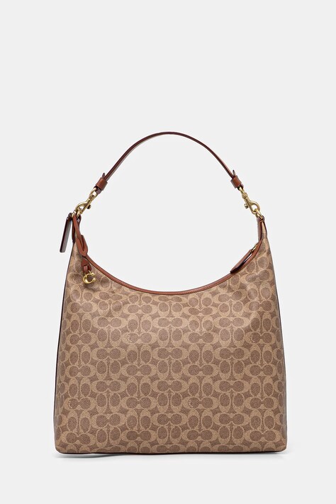 Coach poseta Juliet culoarea bej, CAM28