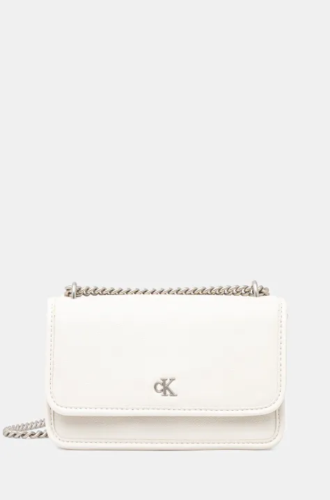 Torbica Calvin Klein Jeans bež barva, LV04K3085G