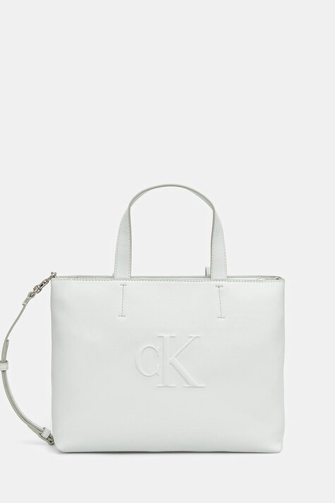 Kabelka Calvin Klein Jeans tyrkysová barva, LV04K3111G