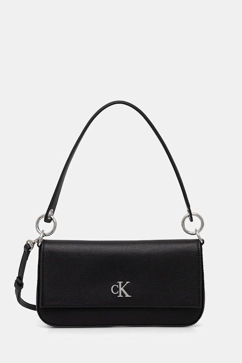 Τσάντα Calvin Klein Jeans χρώμα: μαύρο, LV04K3161G