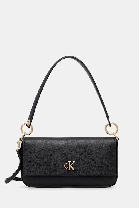 Τσάντα Calvin Klein Jeans χρώμα: μαύρο, LV04K3161G