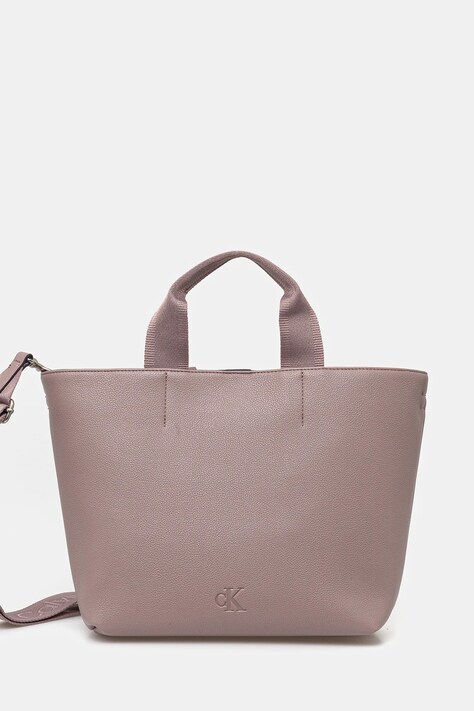 Чанта Calvin Klein Jeans в лилаво LV04K3112G