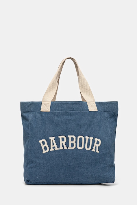 Τζιν τσάντα Barbour Emily χρώμα: μπλε, LBA0472BL31