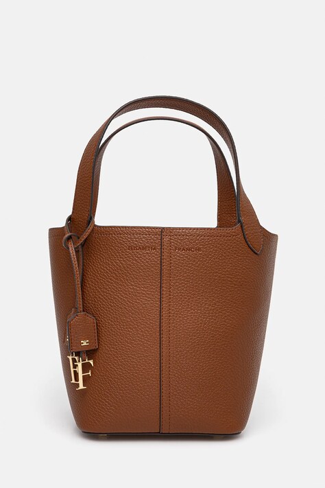 Elisabetta Franchi geantă culoarea maro, BS93A52E2