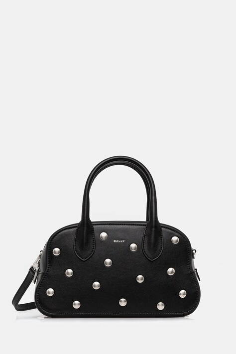 Bally torebka skórzana kolor czarny WAS02L